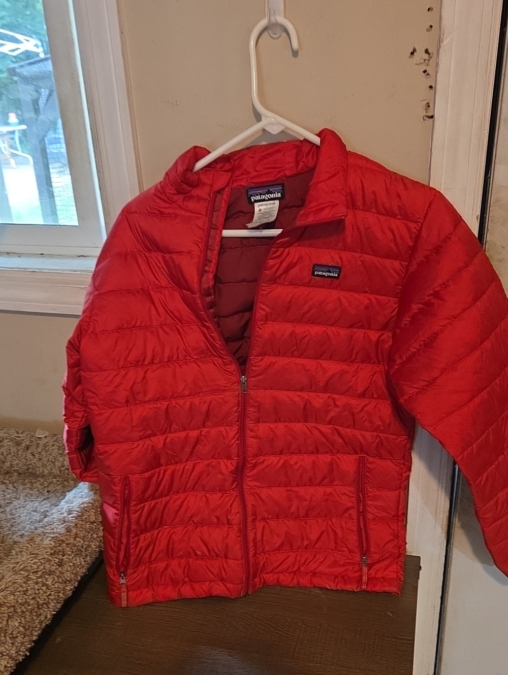 Patagonia Red Quilted Packable Jacket